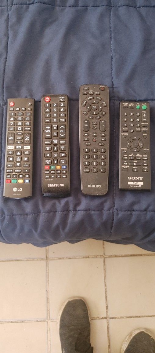 TV REMOTES $10 EACH