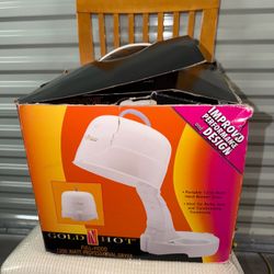 Gold ’N Hot 1200W Professional Full Hood Hair Dryer – Tested & Working