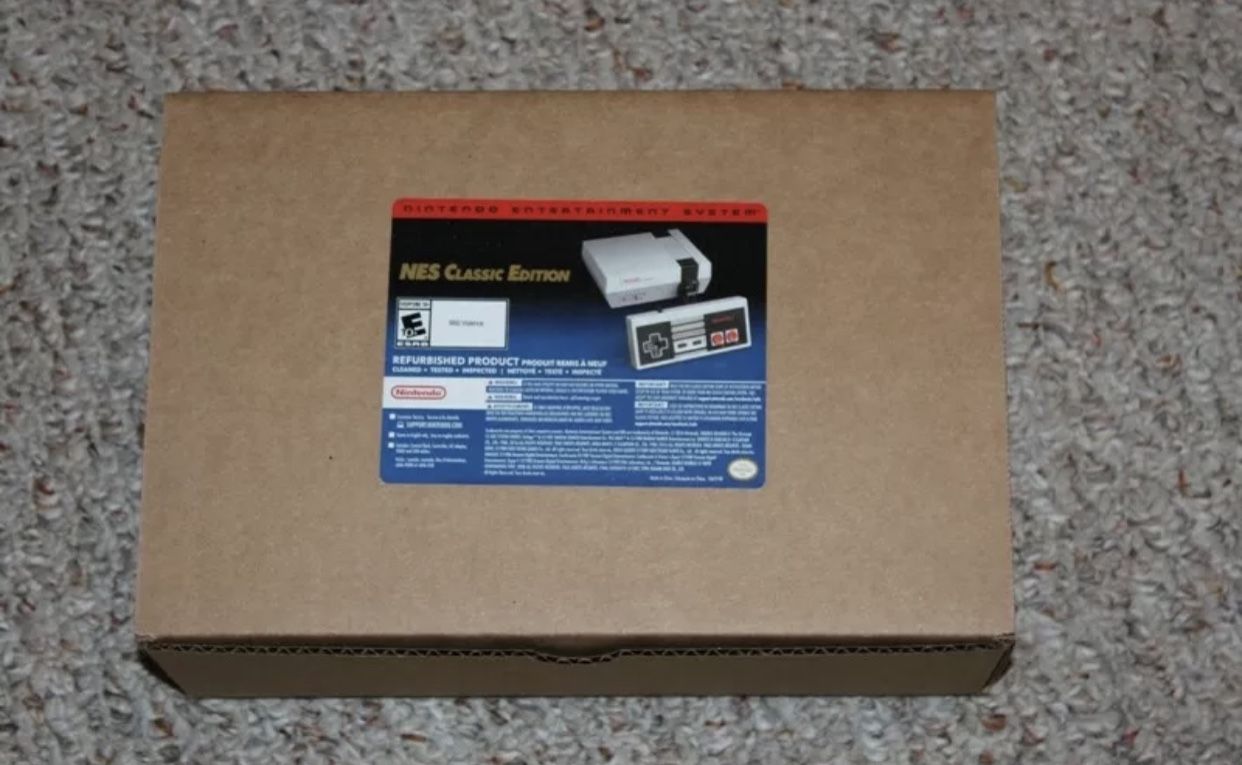 Nintendo NES Classic Mini Edition Factory REFURBISHED by Nintendo - Never Used!