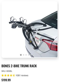 Saris Bones 2 Trunk Bike Rack
