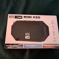 Altec Mini H2O, Never Used