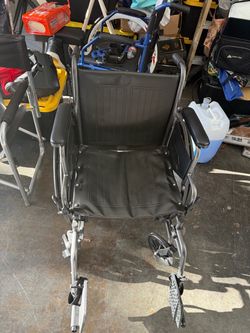 Wheel chair and knee scooter