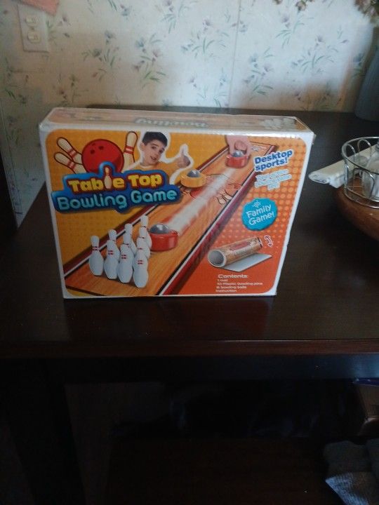 Table Top Bowling Game