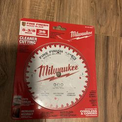 Milwaukee 5-3/8 in. x 36-Tooth Fine Finish Circular Saw Blade