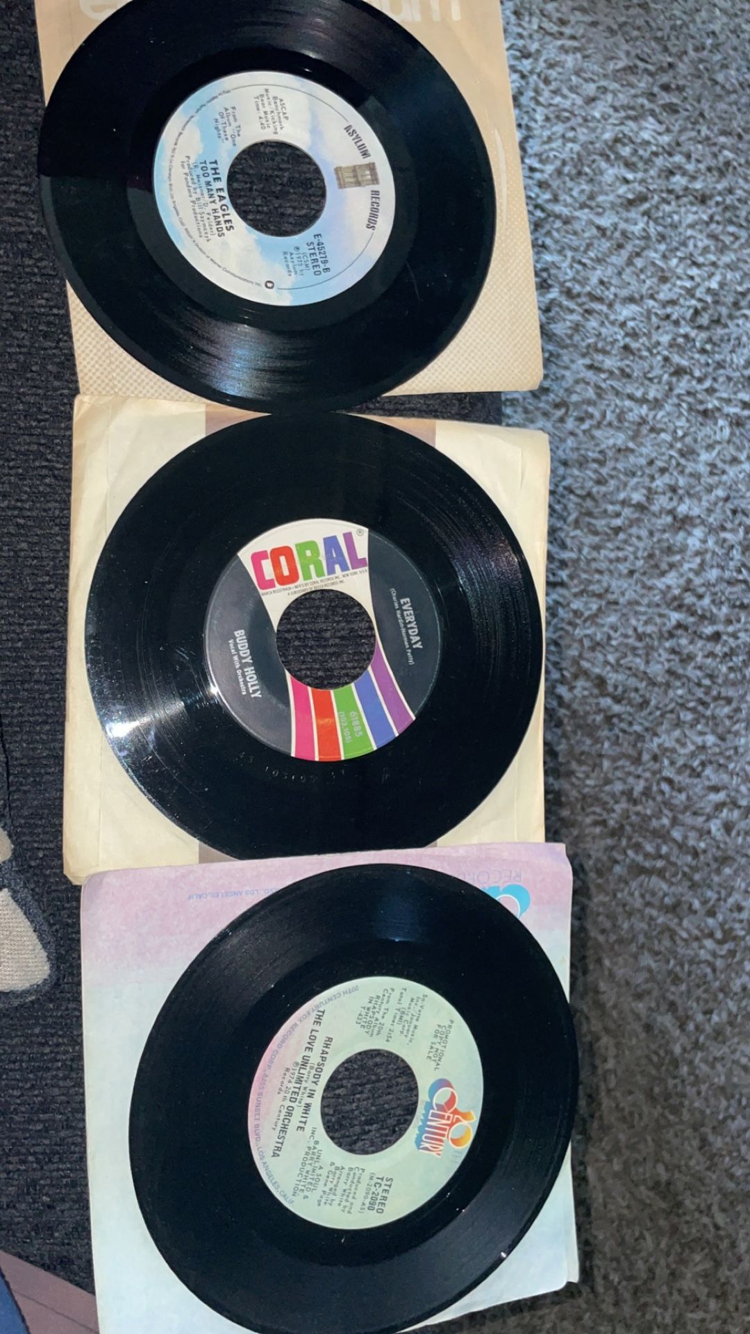 3 1970s Vinyl Records