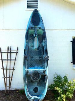 Old Town Sportsman PDL Pedal Kayak — Pedal Drive, Seat, 2 Paddles