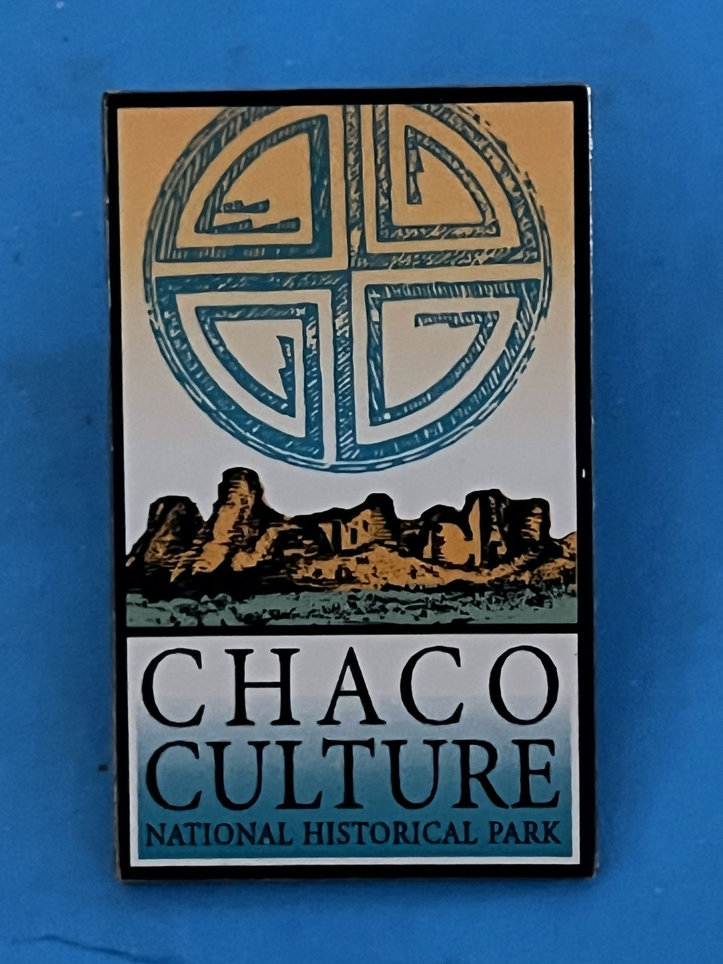 Nice Chaco Culture National Historical Park Collectible Travel Souvenir Pin