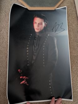 Andy Black Signed Poster