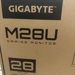 New Monitor m28u Gigabyte 4K 144 Hz 