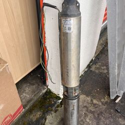 Zoeller 4” 1hp Submersible Well Pump