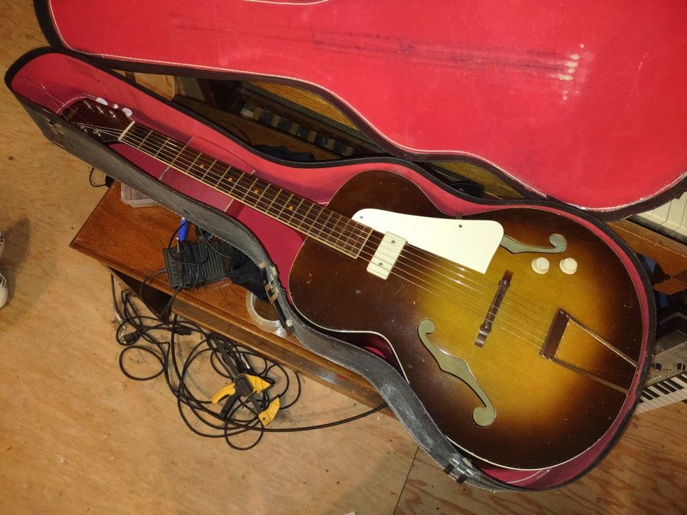 Carvin 140 Spanish Electric Archtop 1950's Kay 34
