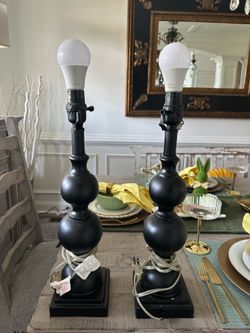 Black Metal Lamps