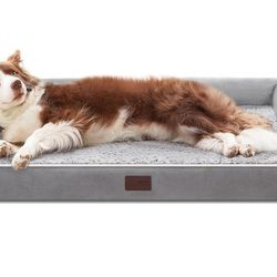 WESTERN HOME Orthopedic Dog Beds for Large Dogs

