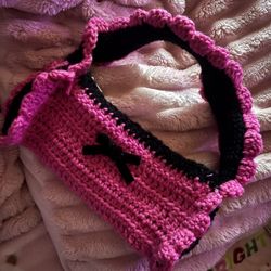 Bow Crochet bag