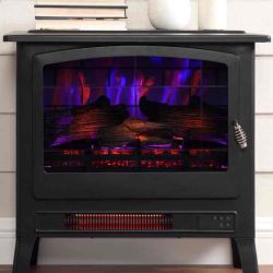 Infrared Electric Fireplace Stove Heater 