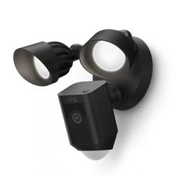 Ring Flood Light Camera - BLACK(New)
