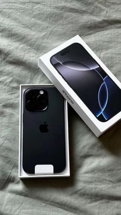 Apple IPhone 16 Pro Max 256gb  Unlocked, FREE Smartwach/ Headphones. Pay $1 Today Rest in payments. NO CREDIT NEEDED FINANCING