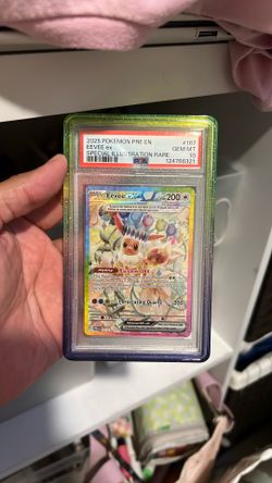 Pokemon eevee psa 10 prismatic evolutions