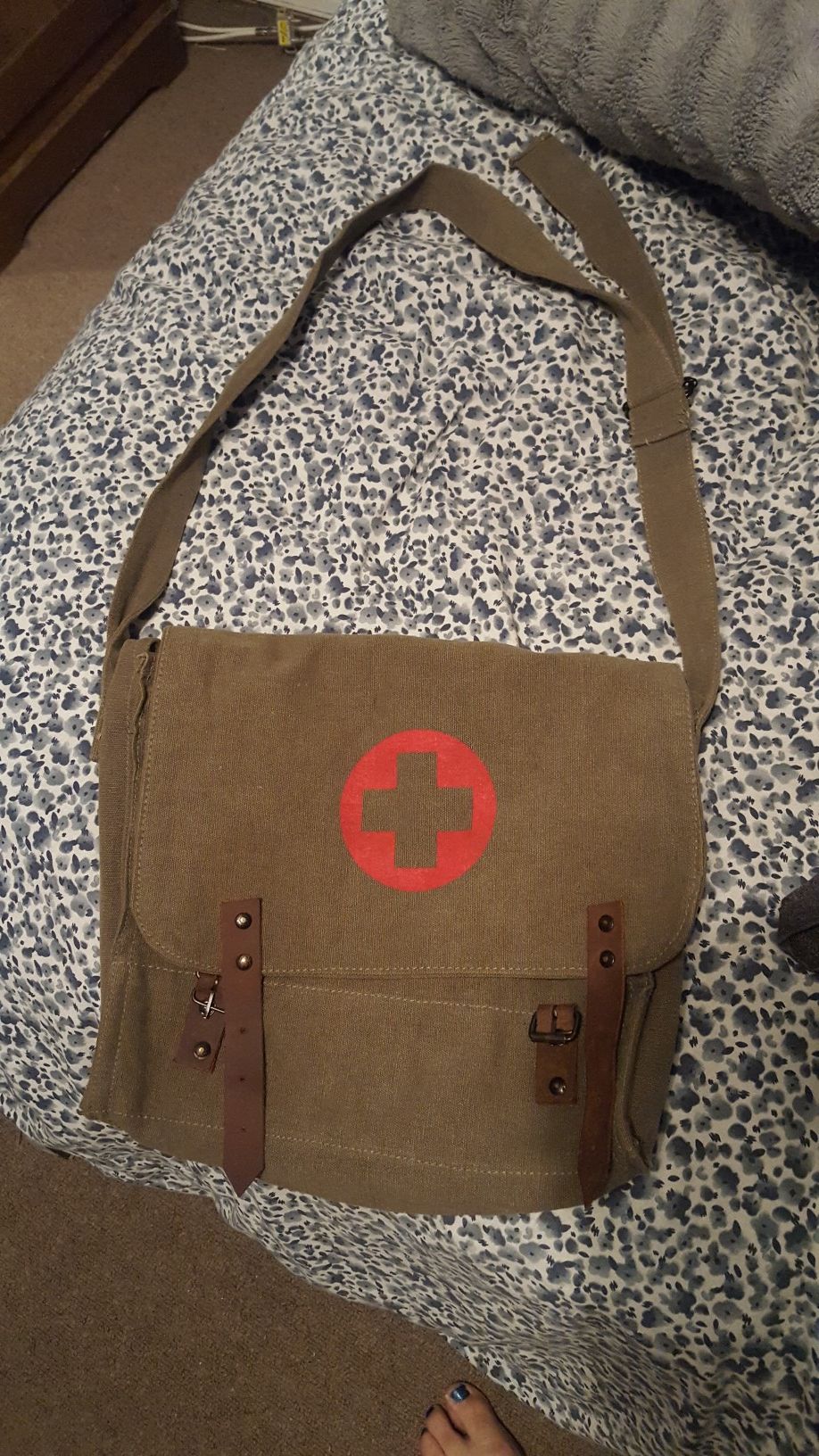 Army green bag