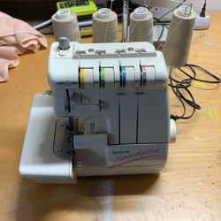White Speedylock Serger