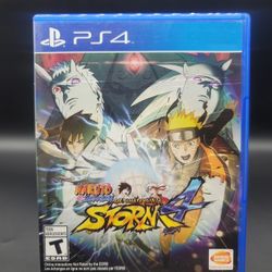Playstation 4 Naruto Ninja Storm 4 