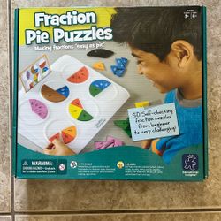 Fraction Pie Puzzles