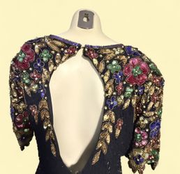 Black vintage dress