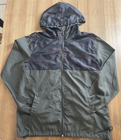Camo Windbreaker Jacket