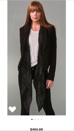New with Tag Size Small Mara Hoffman Scarf Blazer Jacket