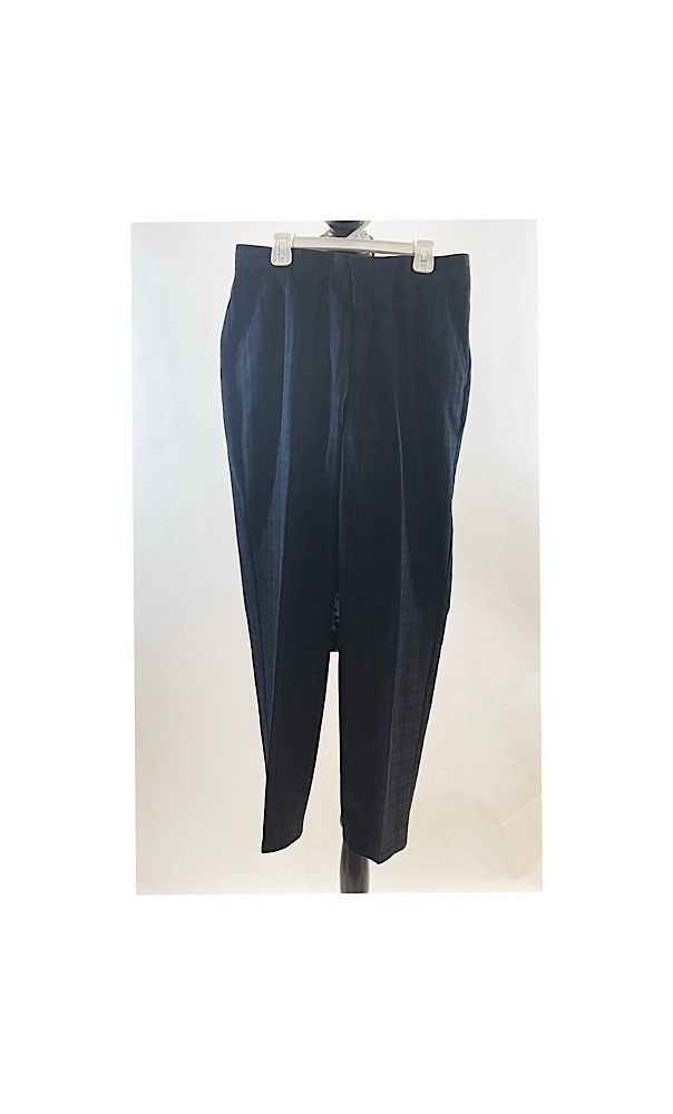 NWOT Class Club Boy’s Plaid Dark Blue and Green Dress Pants