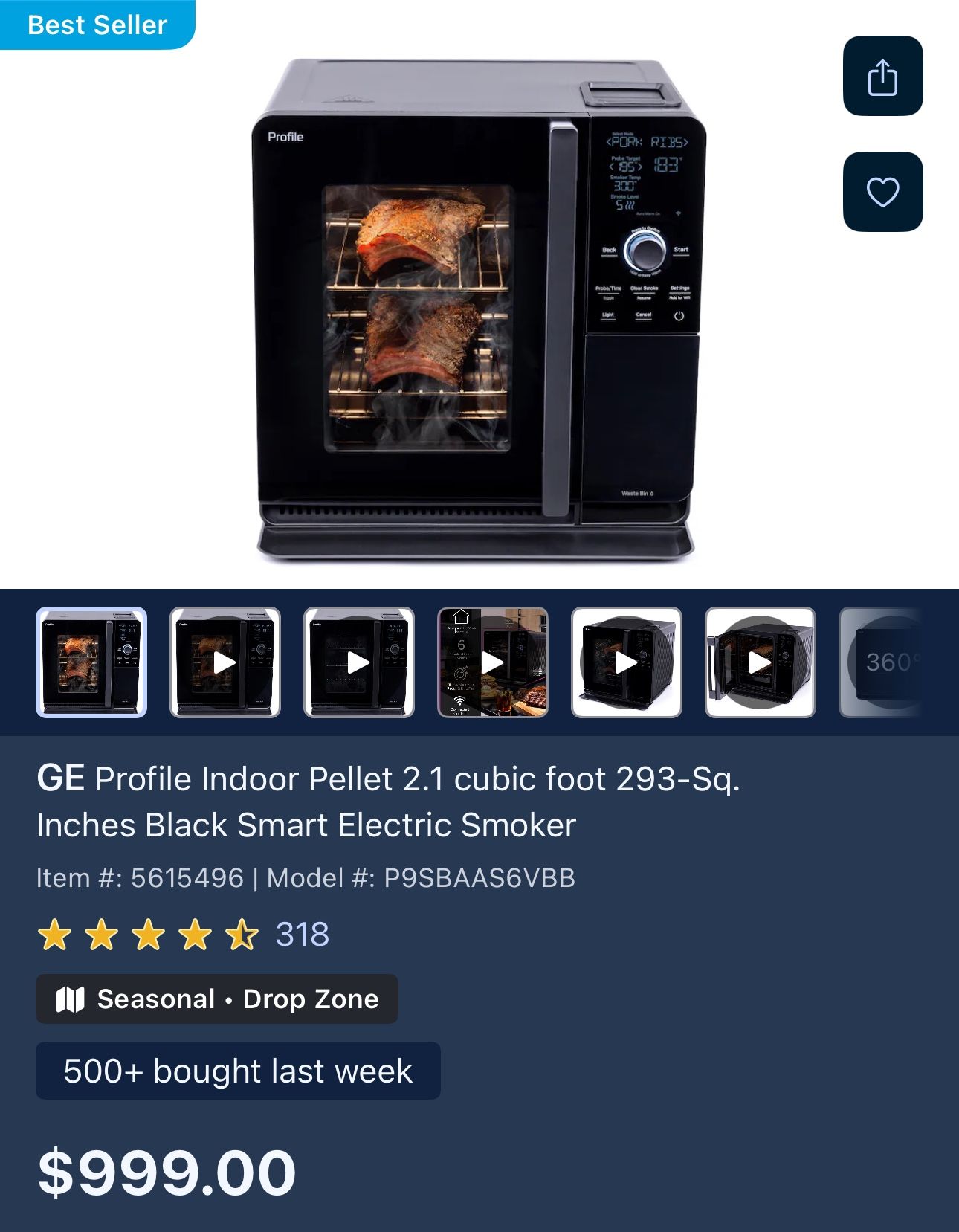 GE Electric Smoker