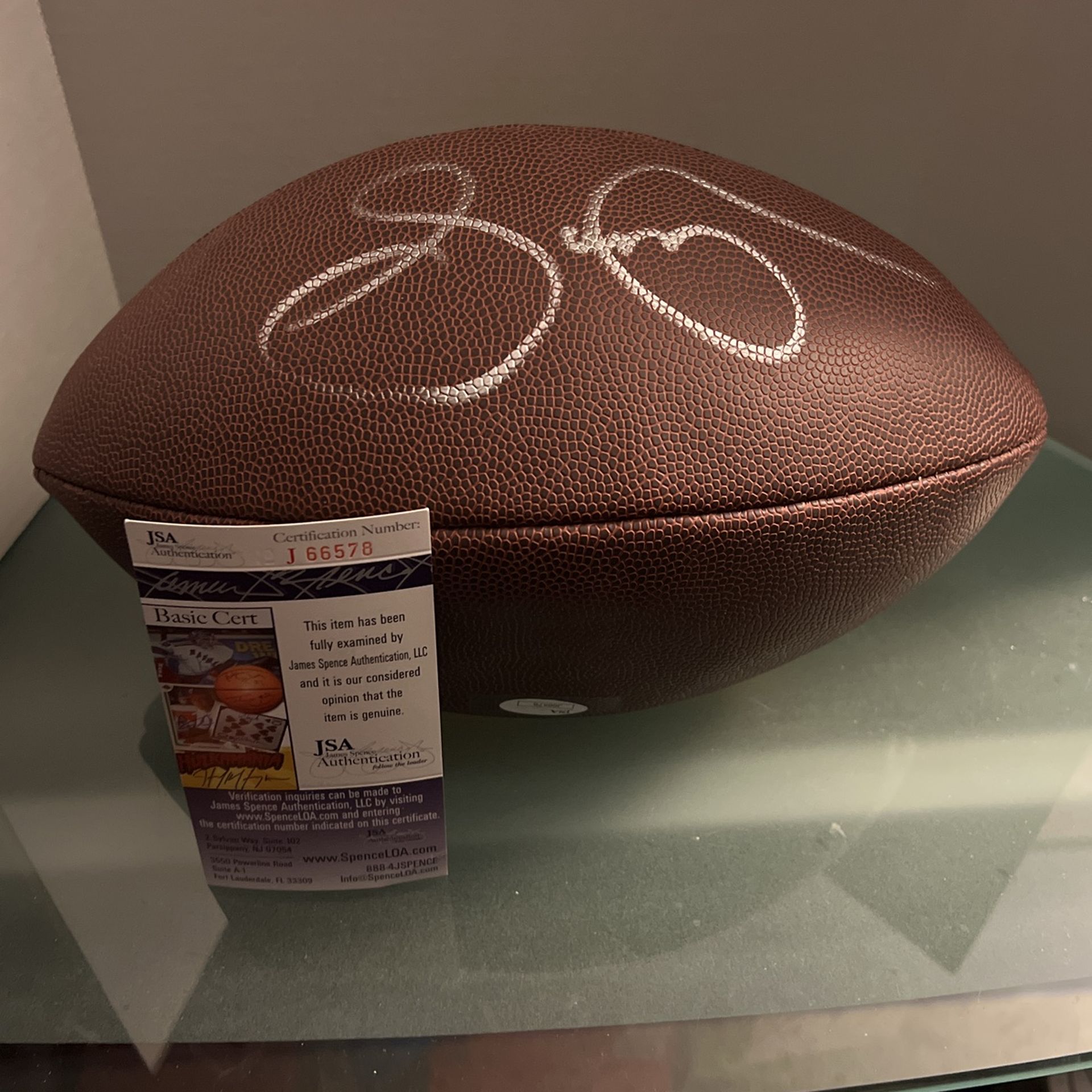 Buffalo Bills Sammy Watkins Signed Football