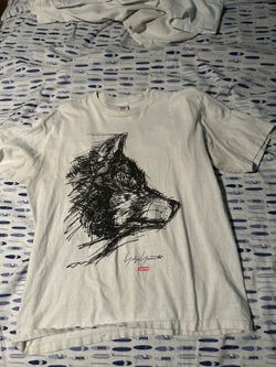 Supreme White Tee Authentic.