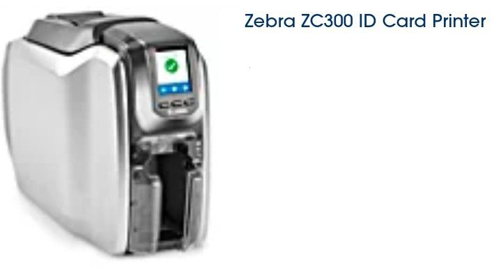 Zebra ZC300 ID Card Printer *New*