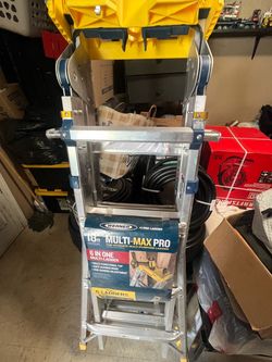 Werner 18ft Multi-Max Pro 6-in-1 Ladder