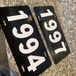 Custom Plates