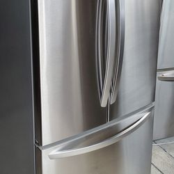 LG 3 Door Stainless Steel Refrigerator 