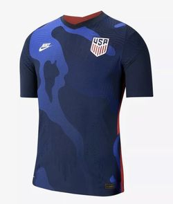 Nike USMNT 2020 Vapor Match Away Vaporknit Mens Soccer Jersey CD0603-475 Size L