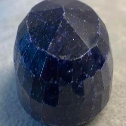 BLUE SAPPHIRE (CORUNDUM) OVAL FACETED 342.5 Cts GEMSTONE GLA CERTIFIED 031813