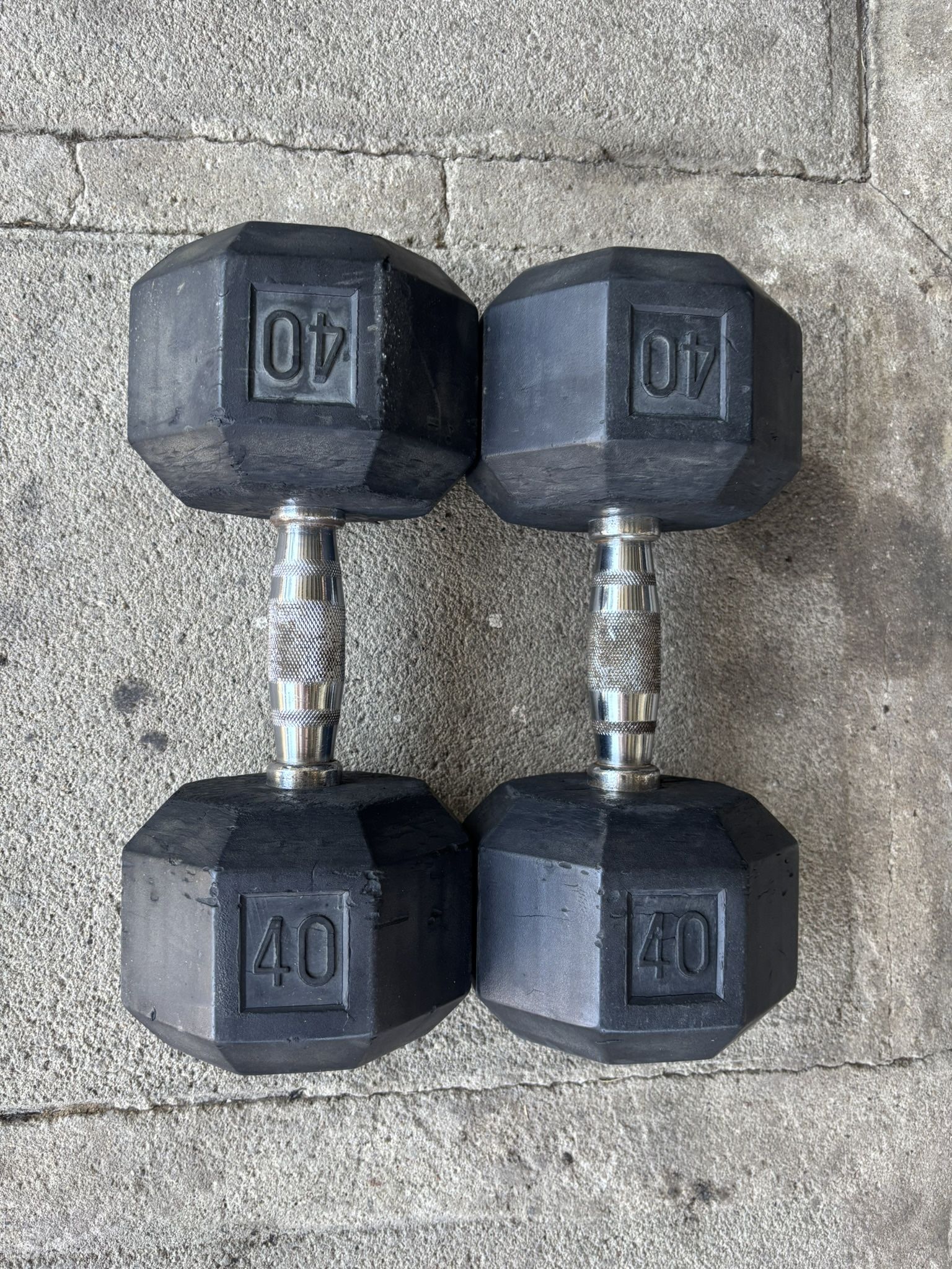40lb Dumbbell Pair