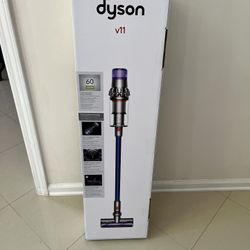 NEW Dyson Cordless Stick Vaccum, V11, Large, Nickel Blue !