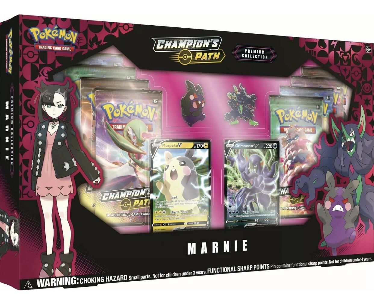 Pokemon Champion's Path Premium Collection Marnie Collection New Sealed in stock