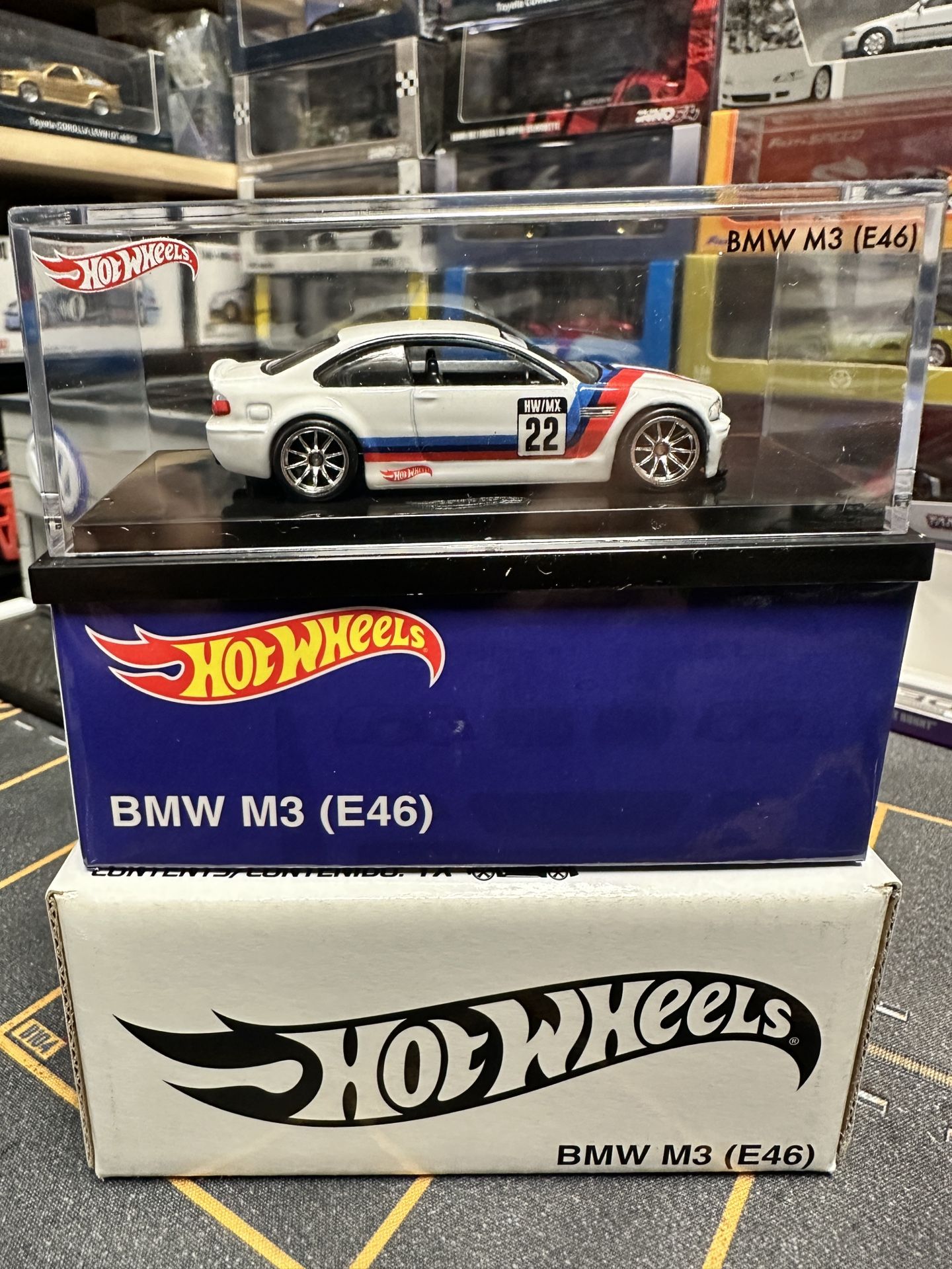 Hot Wheels RLC Salon Mexico 2022 Convention Exclusive BMW M3 E46