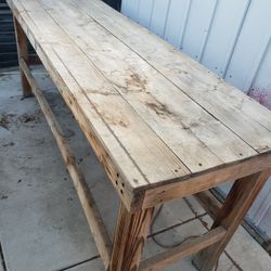 Wooden Work Bench