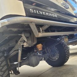 Silverado Simple Prerunner Rear Bumper