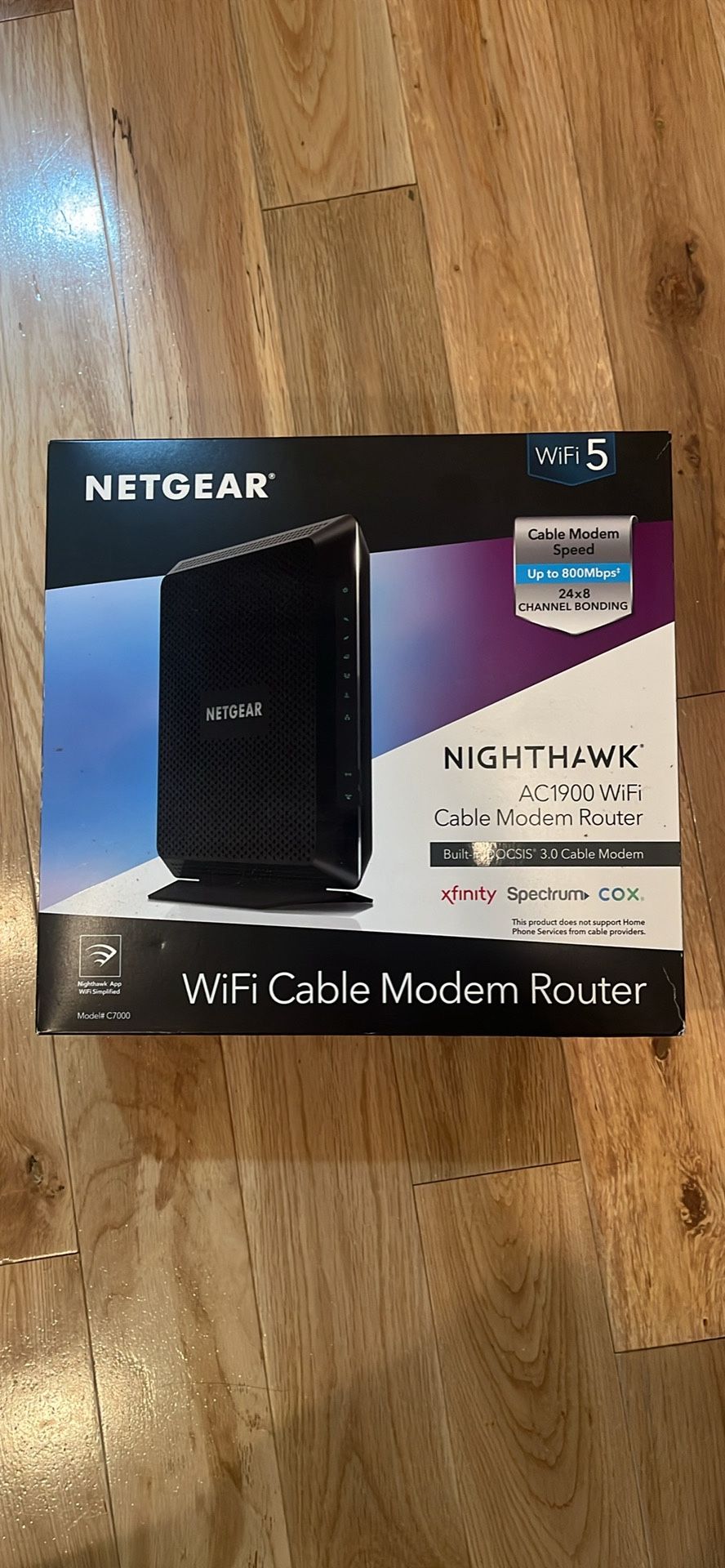 Netgear WiFi cable modem router