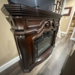 Electric Fireplace Cherry 
