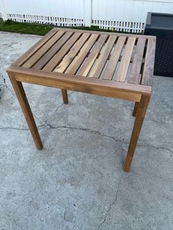 Wooden Square Dining Table