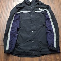 FedEx Men's Reflective Stripe Driver Jacket
