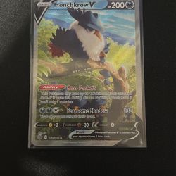 Honchkrow V Pokémon Card